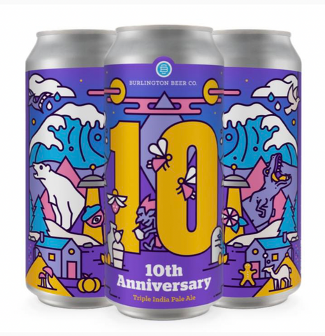 Burlington Beer Co. 10th Anniversary TIPA